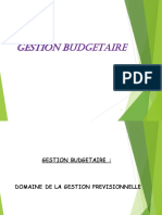 Gestion Budgétaire