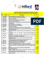 Lista de Precios Unificada Cars Factory Al 29-Ago 22