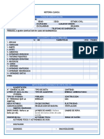 HISTORIA Clinica Modelo 1