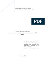 Lar Escola Dr. Leocádio José Correia - História de Uma Proposta de Formação Na Perspectiva Educacional Espírita... FUCKNER, CM. 2009.