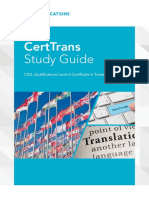 CertTrans Study Guide