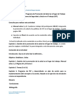 Actividad 1. Programa de Promoción de Salud en El Trabajo