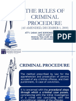 Criminal Procedure