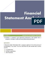 Financial Statement Analysis PPT DONEE