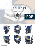 Bungie Reward Stranger Papercraft A4