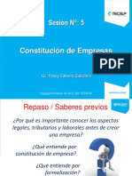 Constitución de Empresa