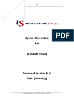 System Description Document