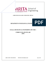 MEC 2019 Curriculum and Syllabus