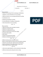 Cost Accounting Theory Important Questions..