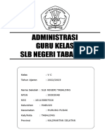 Daftar Lengkap Administrasi Guru Sekolah Dasar (SD) - Edit