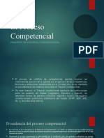 El Proceso Competencial