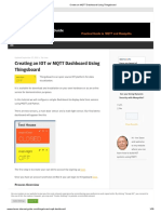 Create An MQTT Dashboard Using Thingsboard