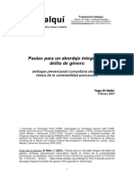 Di Nella, Y. - 2021 - Pautas para Un Abordaje Integral Del Delito de Género. ADALQUI