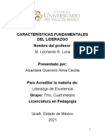 CARACTERÌSTICAS FUNDAMENTALES DEL LIDERAZGO (Recuperado Automáticamente)