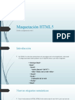 Maquetación HTML5