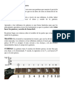 Como Leer Tablaturas de Guitarra