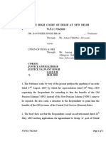 Delhi High Court Order Dated 28.01.2020 WPC 756 of 2020