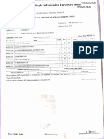 4th Sem Marksheet