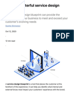 Service Design Blueprints