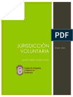 JURISDICCIÓN VOLUNTARIA Texto