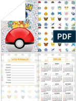 2019 Agenda Pokemon