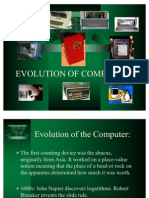 Evolution of Computers