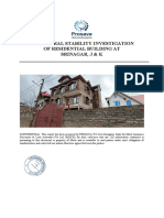 Structural Stability Report-Srinagar