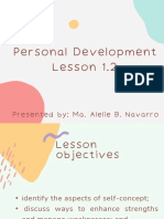 Personal Development Lesson 1.2