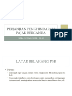 Perjanjian Penghindaran Pajak Berganda: Irma Istiariani., M.Si