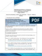 Guía de Actividades y Rúbrica de Evaluación - Unidad 3 - Tarea 3 - Grafos y Árboles