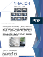 Iluminación en Arquitectura