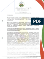 Decreto Departamental La Paz 109