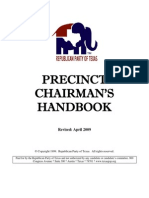 Precinct Chairman's Handbook