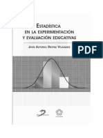 Estadstica en La Experimentacin y Evaluacin Educativas