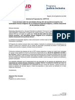 JI-RFP-016 Línea Base Justicia Afro e Indígena