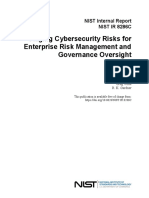 Staging Cybersecurity Risks For Enterprise Risk Management and Governance