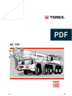 Grua Terex AC140 Operador