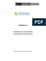 Cartilla 5 Formación de Promotores Comunitarios