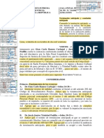 Robo Agravado - Terminación Anticipada y Conclusión Anticipada (R.n.n° 54 - 2021 Lima Este)