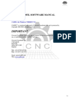 CNC CADFIL SOFTWARE Manual