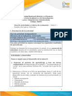 Guía de Actividades y Rúbrica de Evaluación - Unidad 2 - Tarea 3 - Reseña Informativa, Historieta