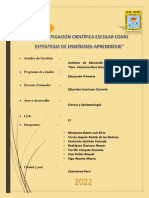 Informe Sobre La Investigación Científica en La Formación Educatica Del Nivel Primario