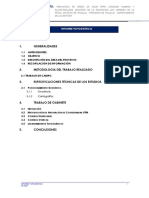 Informe Topográfico