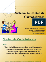 Conteo Carbohidratos