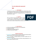 Contratos de Servicio y de Colaboración Empresarial