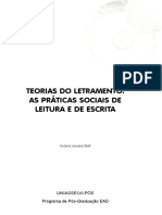 Teorias Do Letramento - As Práticas Sociais de Leitura e de Escrita