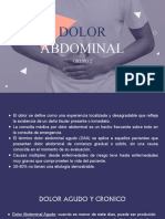 DOLOR Abdominal