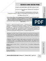 Las Funciones de La Secretaría Técnica en El Pad - Autor José María Pacori Cari