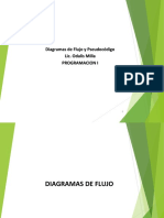 Diagramas Flujo y Pseudocodigo