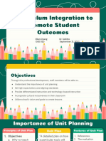 t3 Curriculum Integration To Promote Student Outcomes